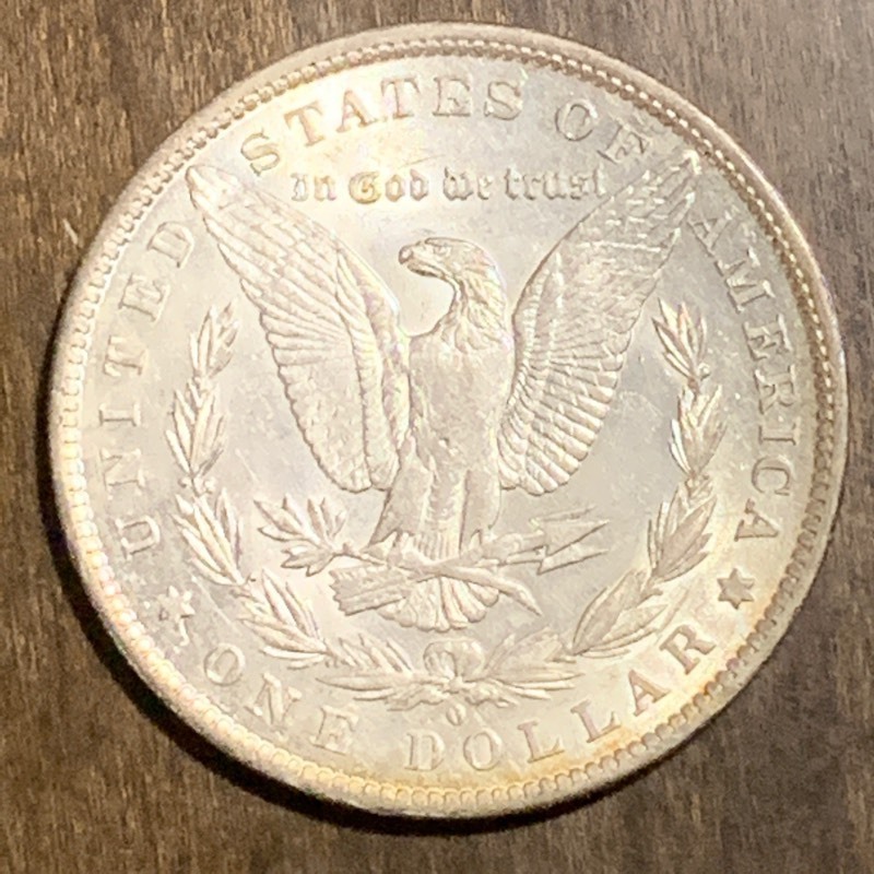 lot 8 image: 1884-O Morgan Silver Dollar ...