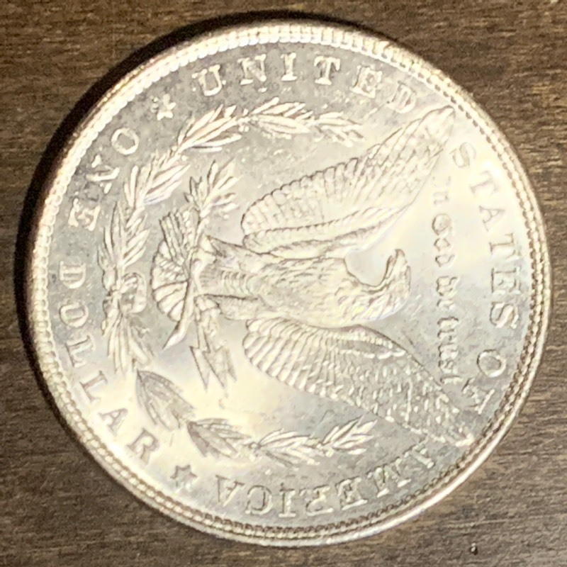 lot 10 image: 1886 Morgan Silver Dollar ...