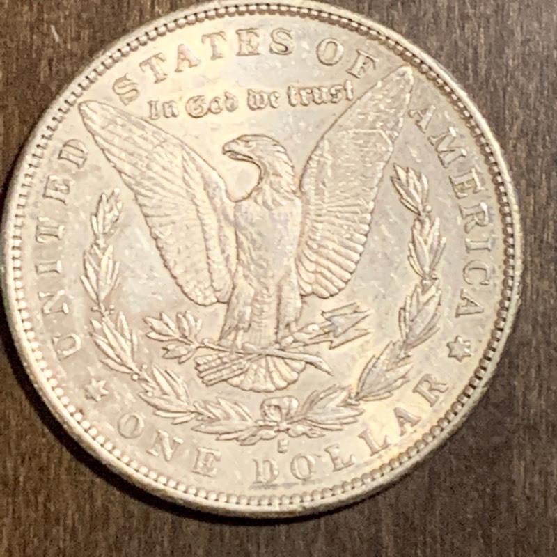 lot 21 image: 1891-S Morgan Silver Dollar ...