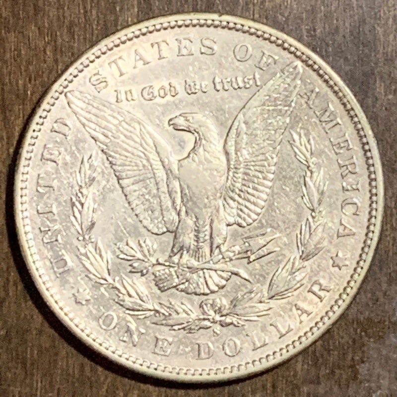 lot 24 image: 1899-S Morgan Silver Dollar ...