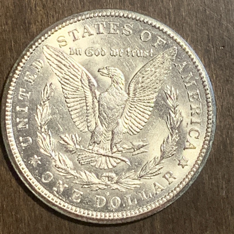 lot 31 image: 1921-D Morgan Silver Dollar ...