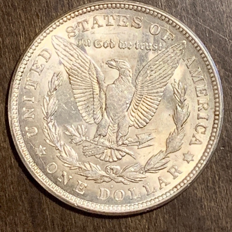 lot 32 image: 1921-S Morgan Silver Dollar ...