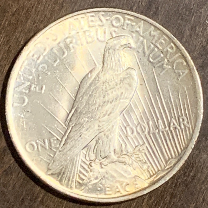 lot 40 image: 1922 Peace Silver Dollar ...