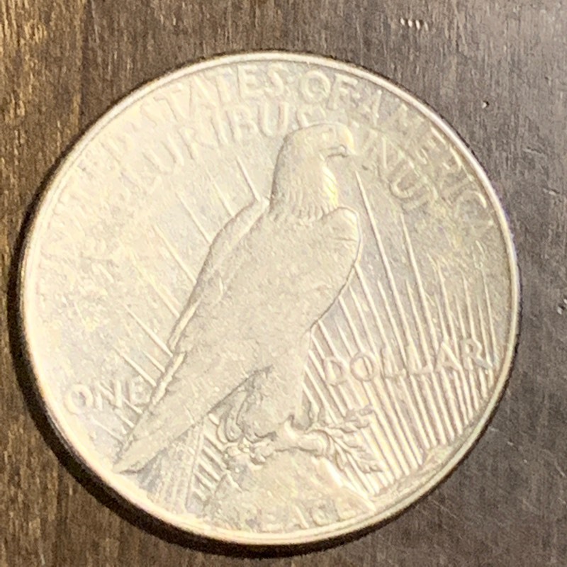 lot 45 image: 1927-S Peace Silver Dollar ...