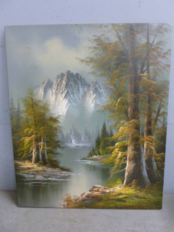 lot 164 image: Original Oil On Canvas