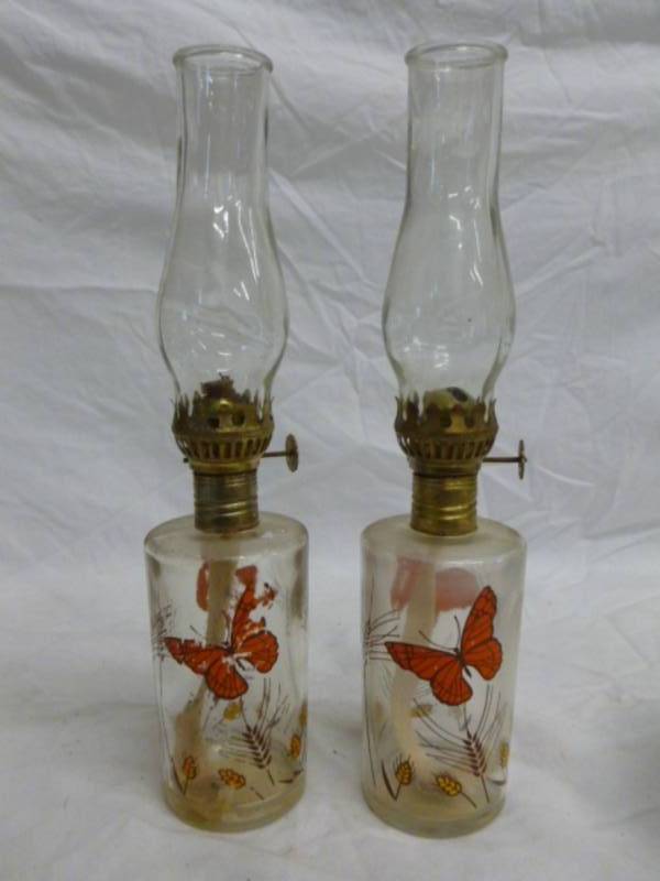 lot 168 image: Vintage Oil Lamps