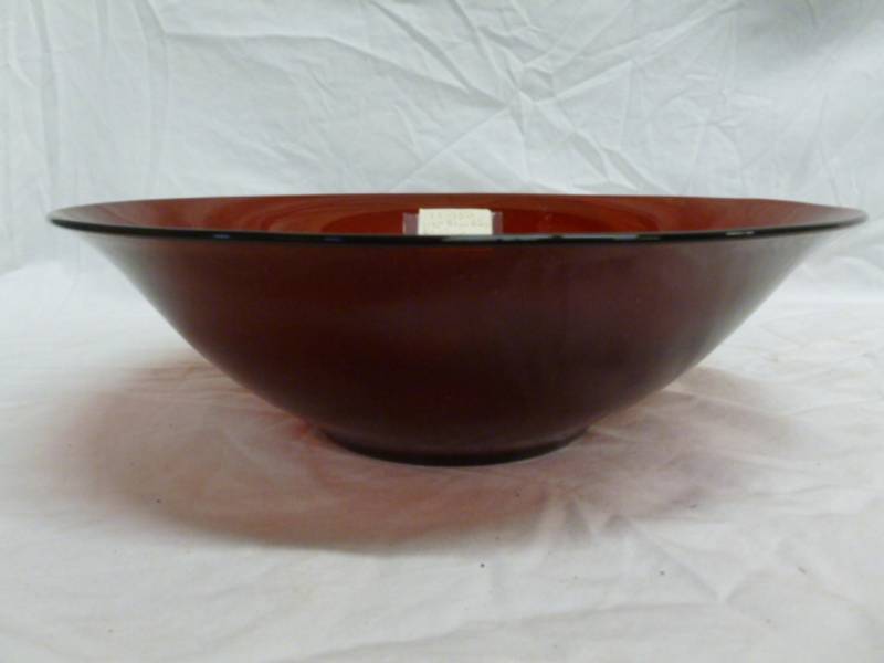 lot 169 image: Vintage Ruby Red Glass