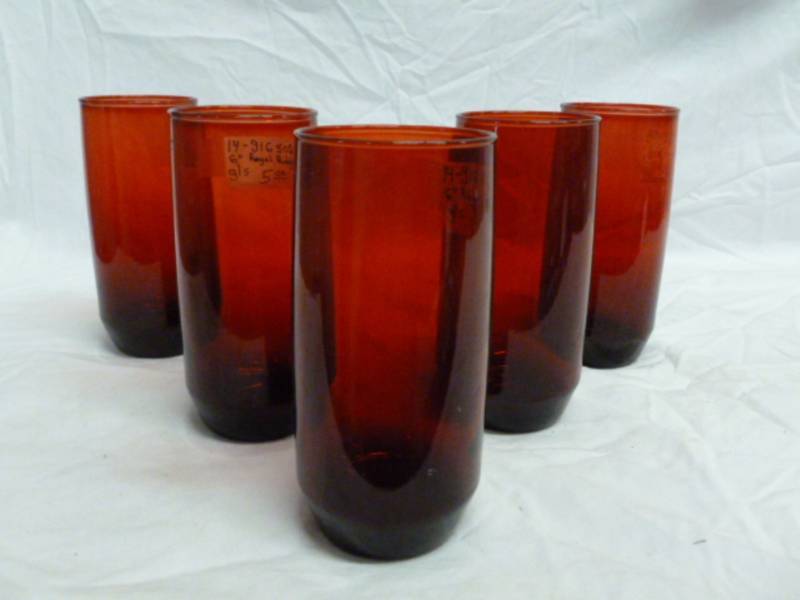 lot 171 image: Vintage Ruby Red Glass