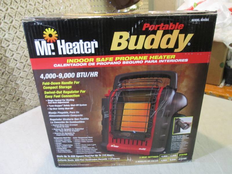 lot 3 image: Mr Heater Portable Buddy Indoor Saf...