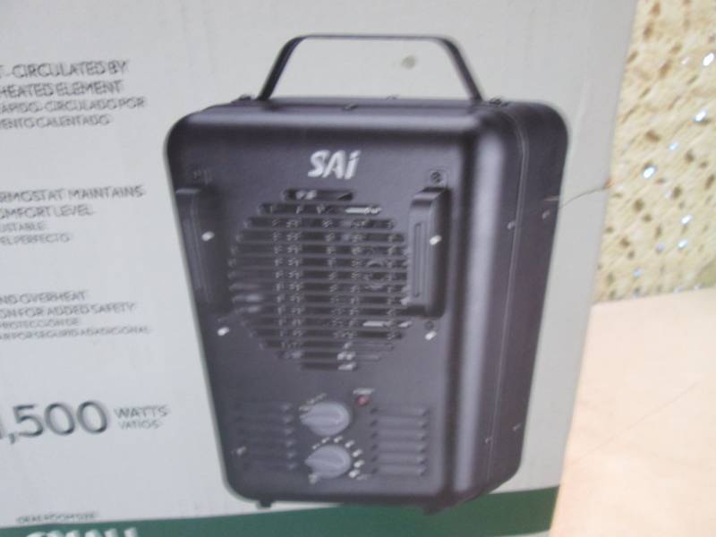 lot 8 image: SAI Fan-Forced Electric Utility Hea...