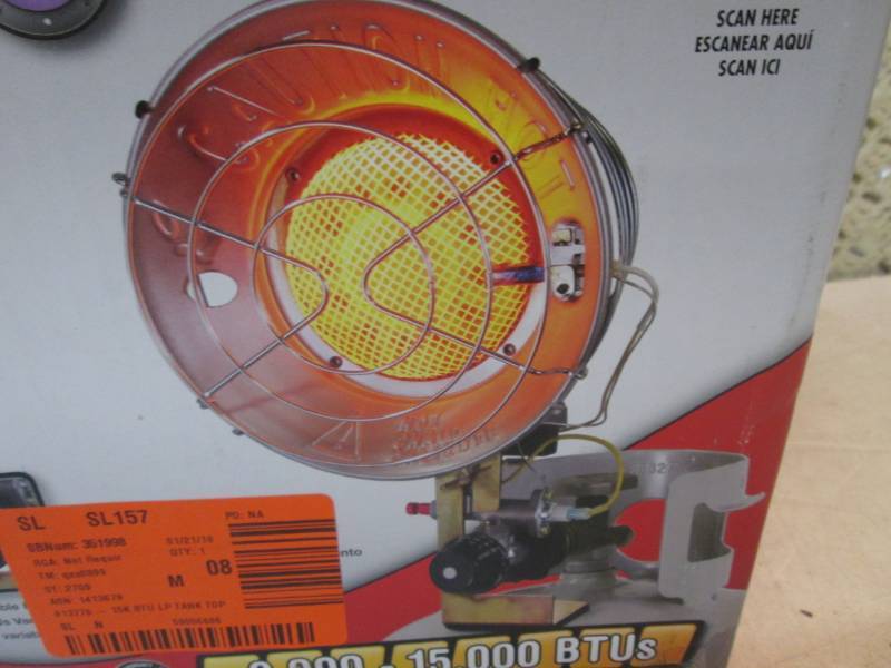 lot 10 image: Dyna-Glo Radiant Tank Top Propane H...