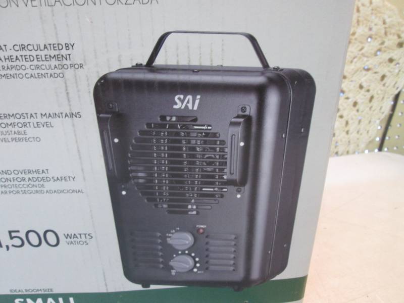 lot 13 image: SAI Fan-Forced Electric Utility Hea...