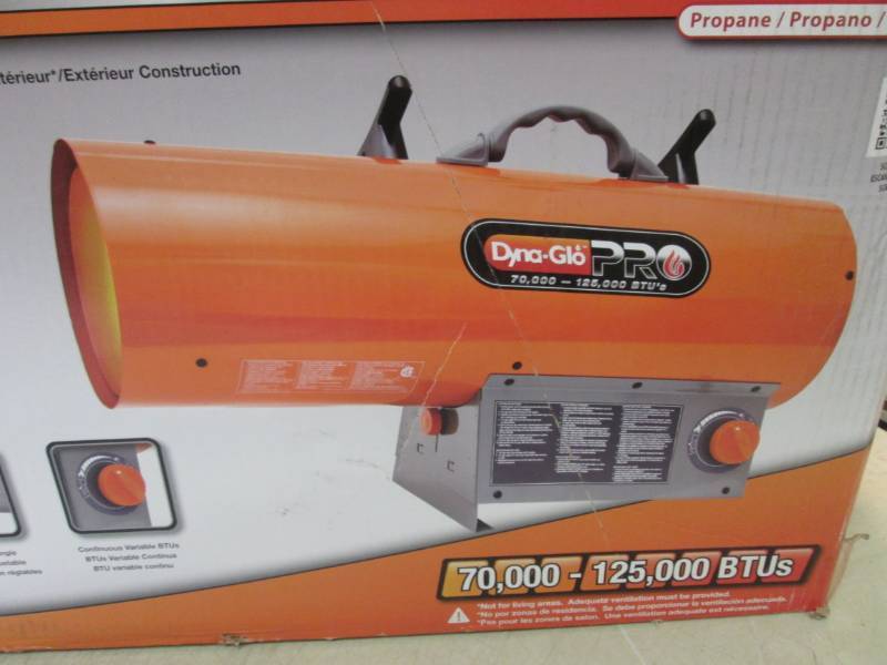 lot 16 image: Dyna-Glo Pro Portable Forced Air Pr...