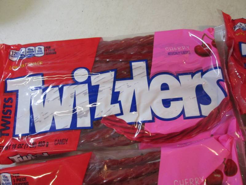 lot 31 image: 6 Packs of Cherry Twizzlers Best by...