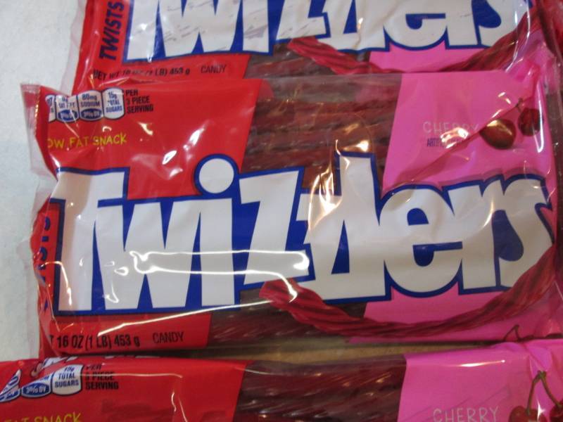 lot 32 image: 6 Packs of Cherry Twizzlers Best by...