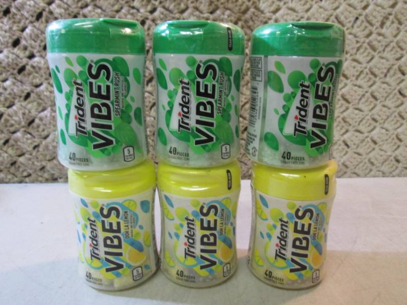 lot 46 image: Mixed Lot of 6 Containers of Triden...