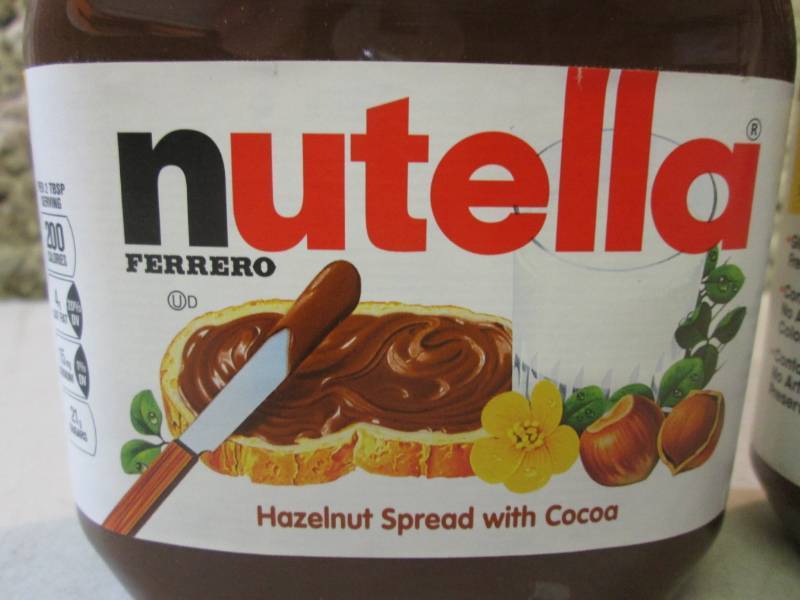 lot 50 image: 2 Big Jars of Nutella Hazelnut Spre...