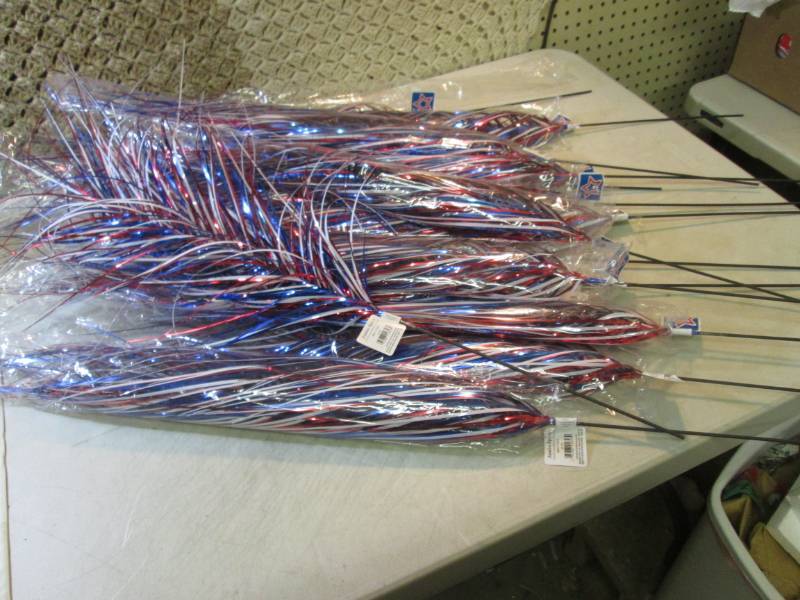 lot 85 image: Box of 15 Red White and Blue Jumbo ...