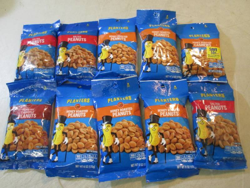 lot 118 image: 10 Bags of Assorted Peanuts  B-2...