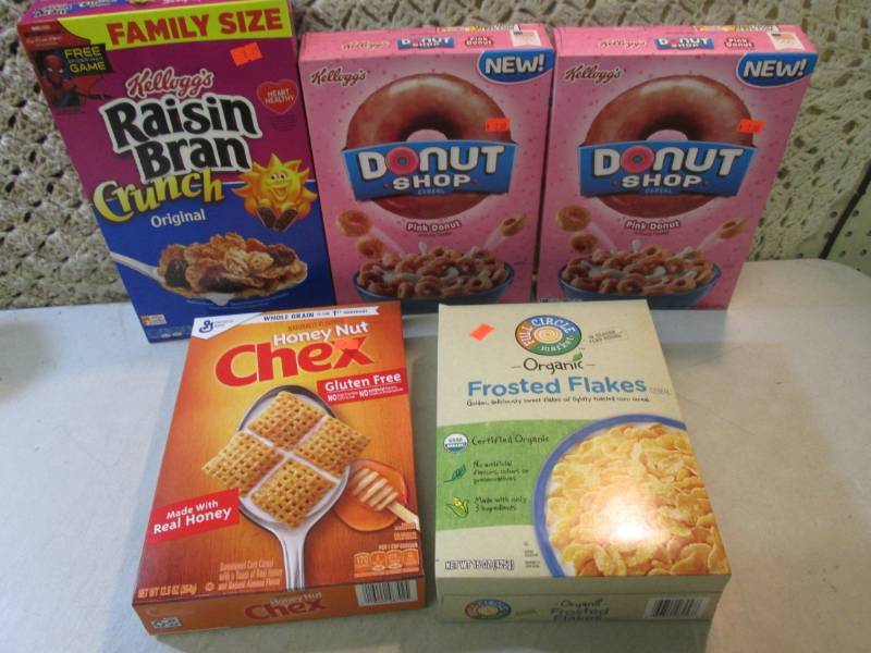 lot 129 image: Assorted Cereal  C-2...