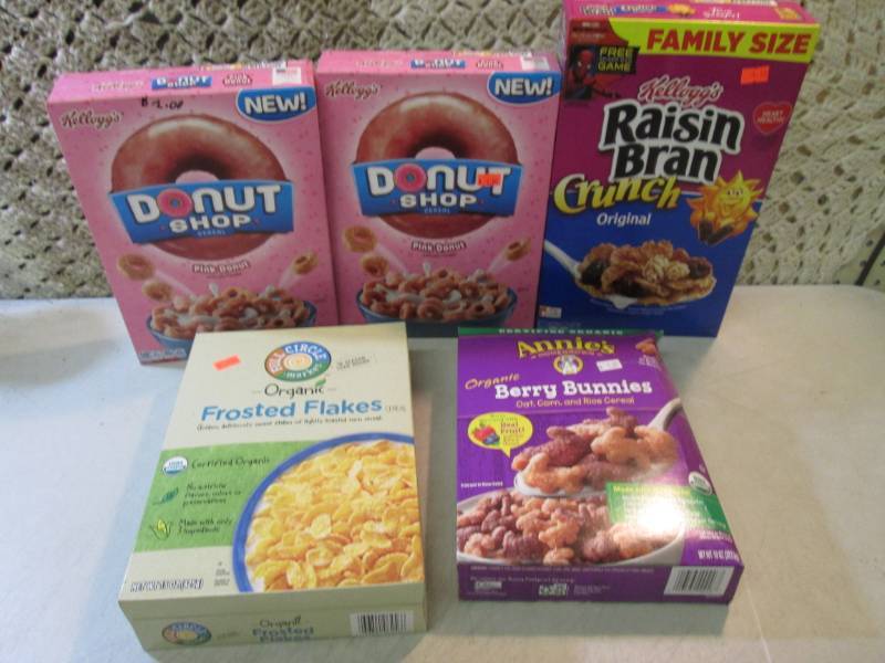 lot 130 image: Assorted Cereal  C-2...