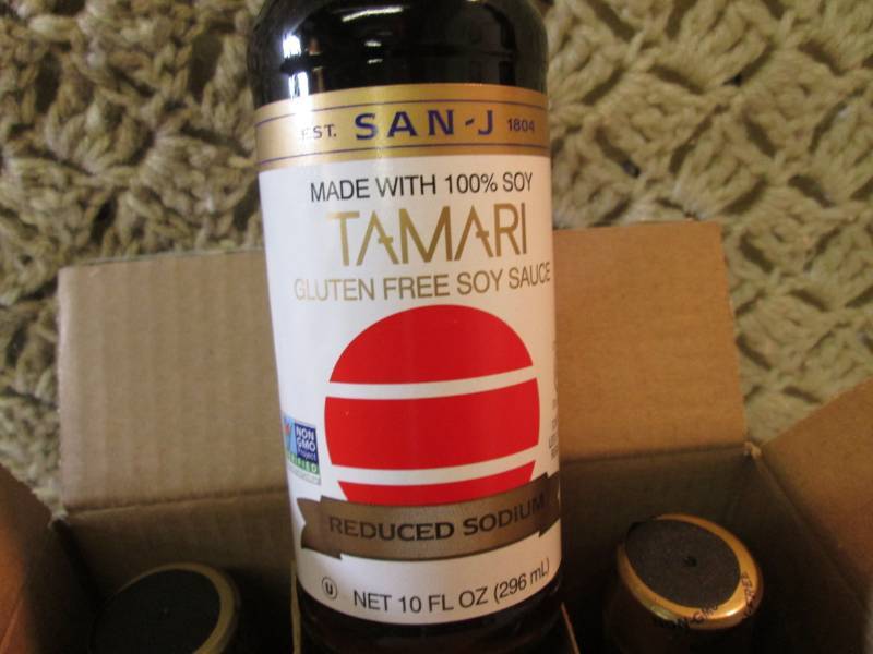 lot 186 image: Case of 6 Bottles of Tamari Gluten ...