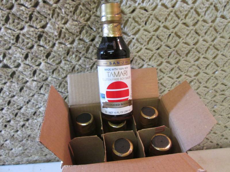 lot 187 image: Case of 6 Bottles of Tamari Gluten ...