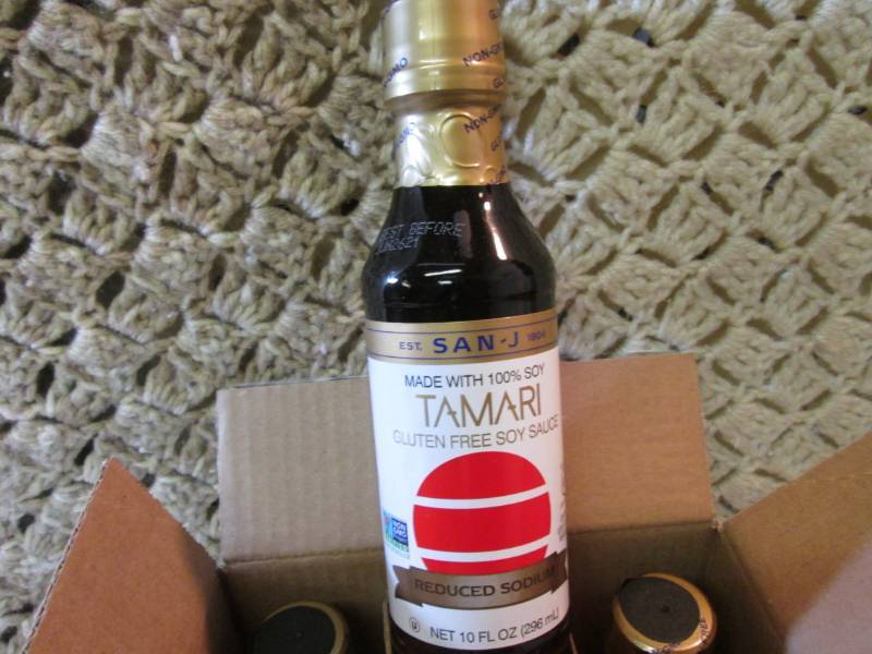 lot 188 image: Case of 6 Bottles of Tamari Gluten ...