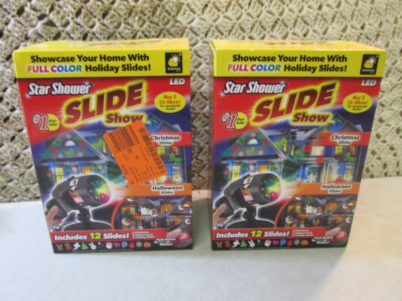 lot 199 image: 2 Star Shower Slide Show Projectors...