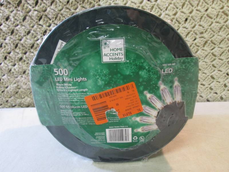 lot 218 image: Roll of 500 LED Mini String Lights ...