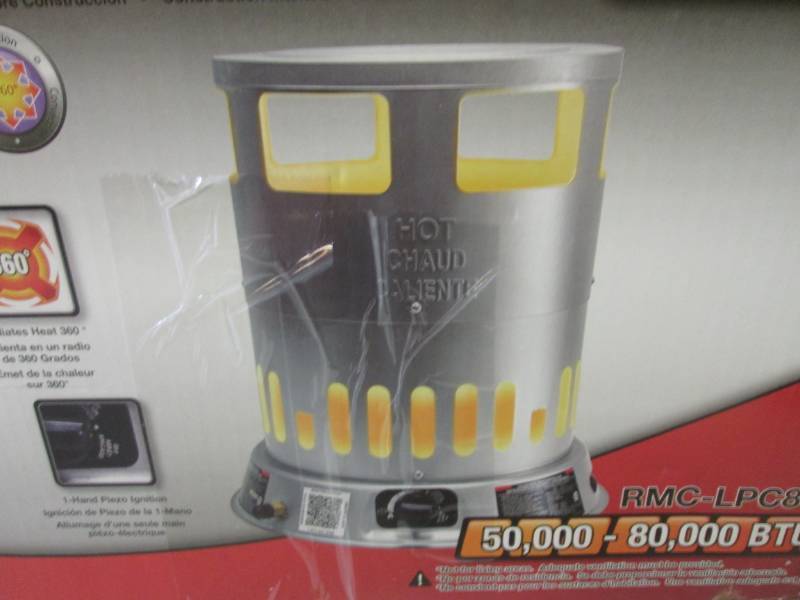 lot 227 image: Dyna-Glo Portable Convection Propan...