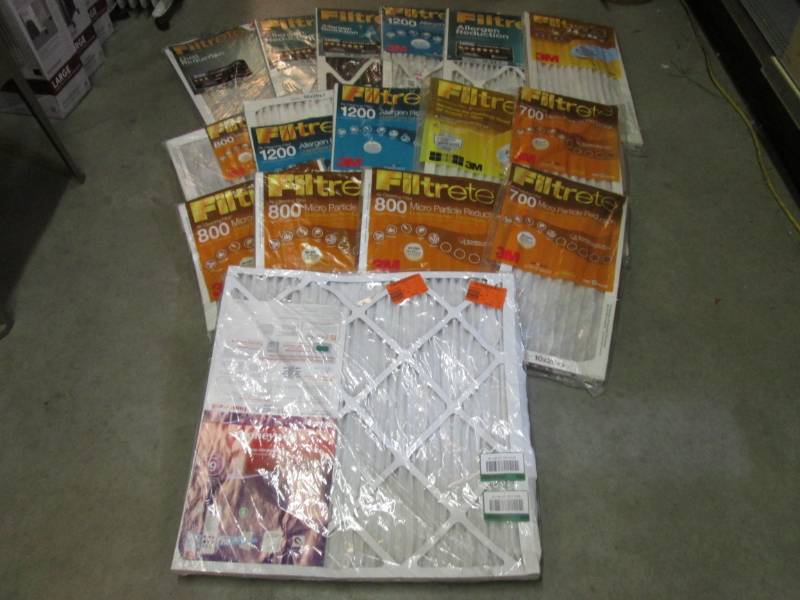 lot 237 image: Lot of Assorted Sized Filters  RMBC...