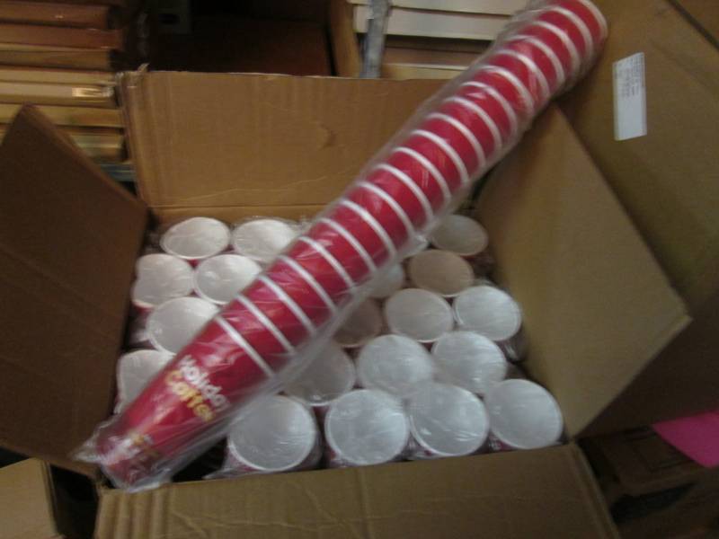 lot 249 image: Case of 500 24 ounce Insulated Cups...