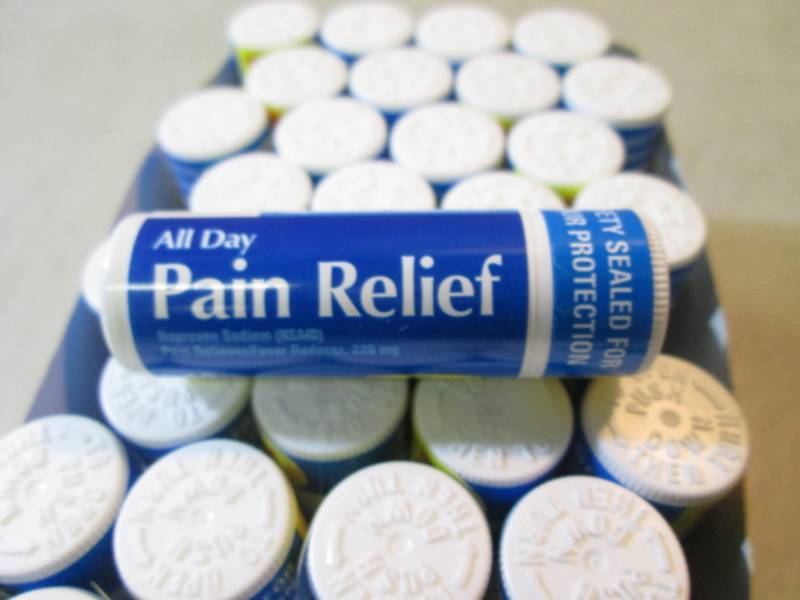 lot 255 image: 32 All Day Pain Relief 12 Tablets e...