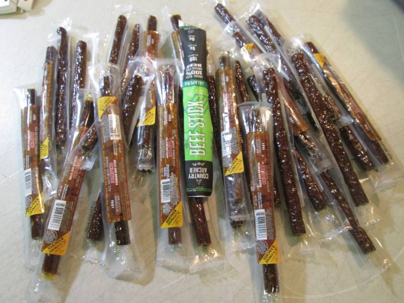 lot 256 image: Lot of Assorted Meat Snack Sticks  ...