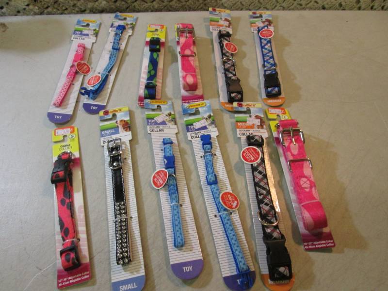 lot 274 image: Lot of Assorted Dog Collars  F-0...