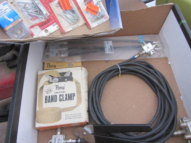lot 86 image: Clamps, Cutters, Picture Hanging