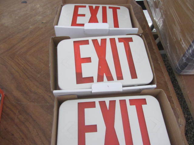 lot 99 image: EXIT Signs