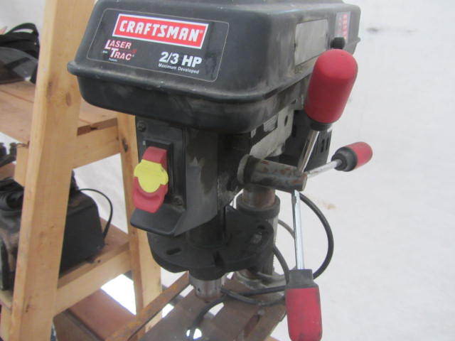 lot 104 image: Craftsman Drill Press