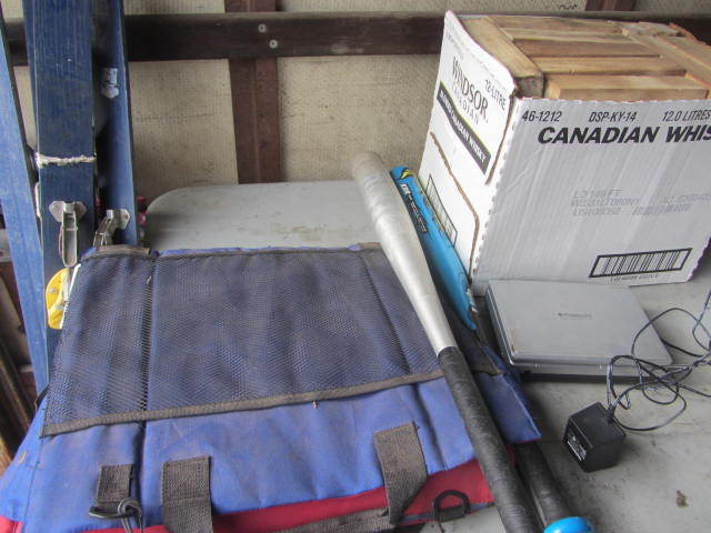 lot 173 image: DVD Player, Jenga, Bats