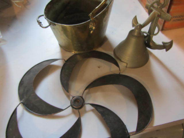 lot 198 image: Bell, Bucket, Blades