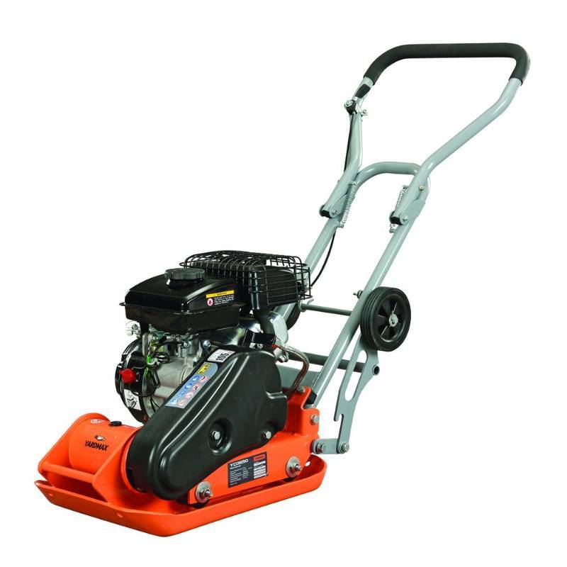 lot 284 image: Yardmax 1850 lb. Compaction Force Plate Compactor, YC0850. NEW OUT OF BOX