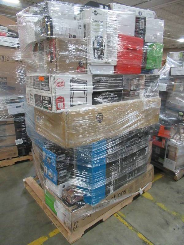 lot 275 image: WHOLESALE MIXED PALLET OF RETURNS - WATER SOFTENERS AND SMALL HOUSEWARES