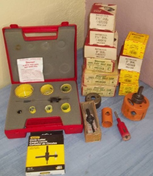 lot 56 image: Hole Saws