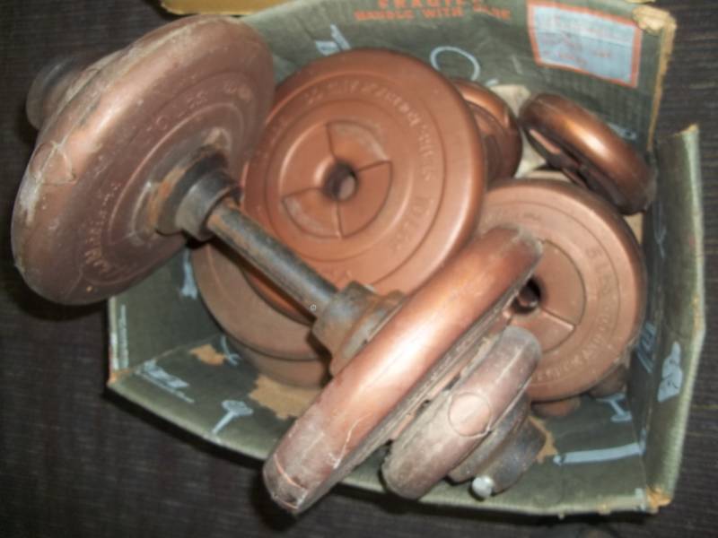 lot 89 image: Weights