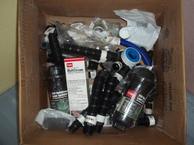 lot 112 image: Sprinkler System Parts and Accessories