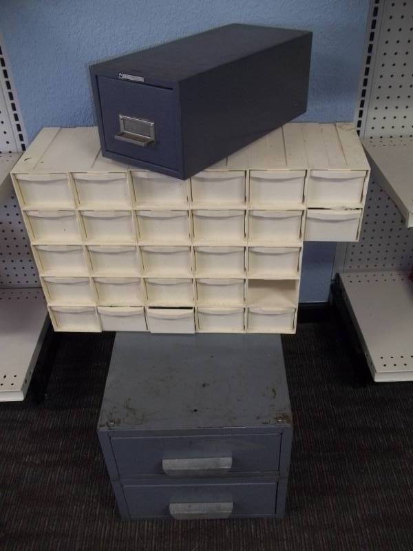 lot 166 image: Misc Hardware with Storage Containers and More