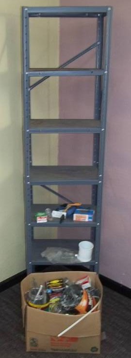 lot 172 image: Shelf and Hardware