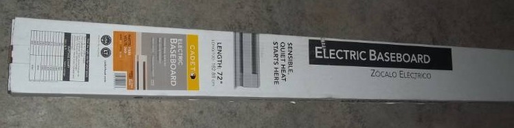 lot 304 image: Electric Baseboard