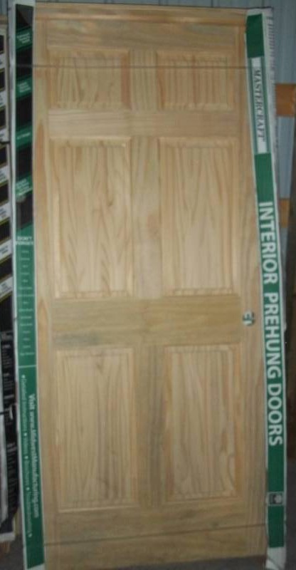 lot 306 image: Interior Prehung Door